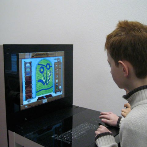 Foto02 Mosaik Maschine Game Design Bode Museum Edutainement Thomas Gronle legron Berlin Illustration