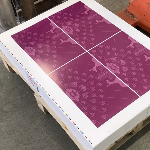 Andruck Vorsatz Das Ritual Graphic Novel Thomas Gronle legron Berlin Illustration Freelancer