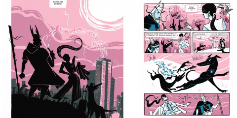 Comic01 Hunde Das Ritual Graphic Novel Thomas Gronle legron Berlin Illustration Freelancer