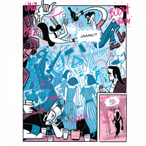 Comic06 Feiern Das Ritual Graphic Novel Thomas Gronle legron Berlin Illustration Freelancer
